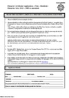 Irish Permit Application Form