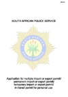 South African Shotgun Permit Guide