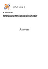 CPSA Quiz 3 Answers