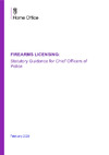 Revised Firearms Licensing Statutory Guidance Feb 