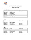 2024 WOESP ENGLAND TEAM