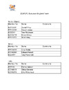 2024 DTL England European Team