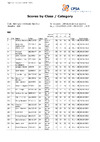 Overall Class and Category Scores