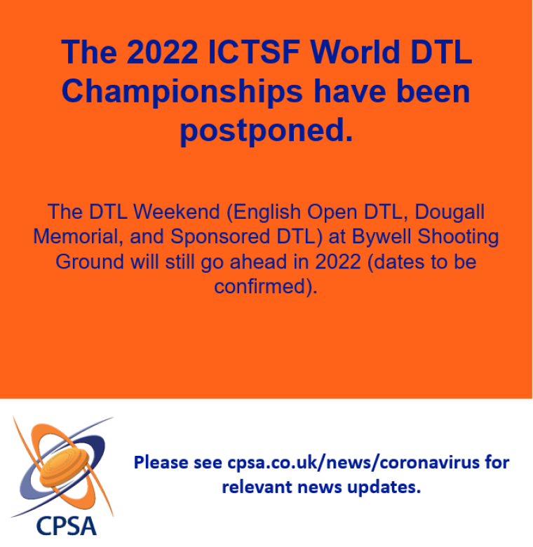 DTL World Championships Postponed