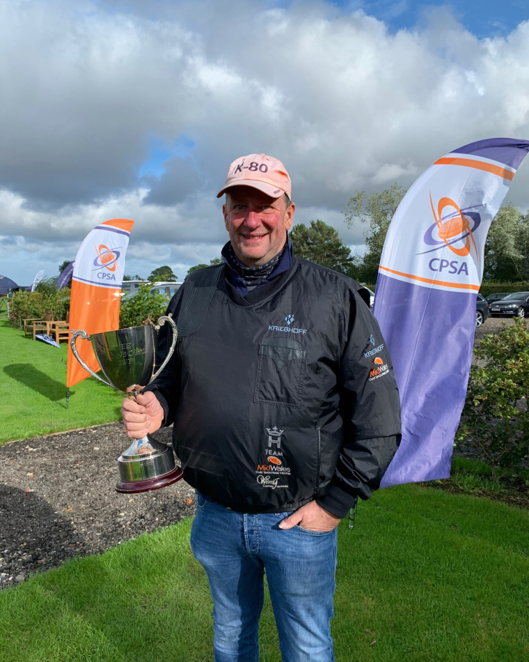 Paul Chaplow BEM with 2020 Sponsored DTL Trophy