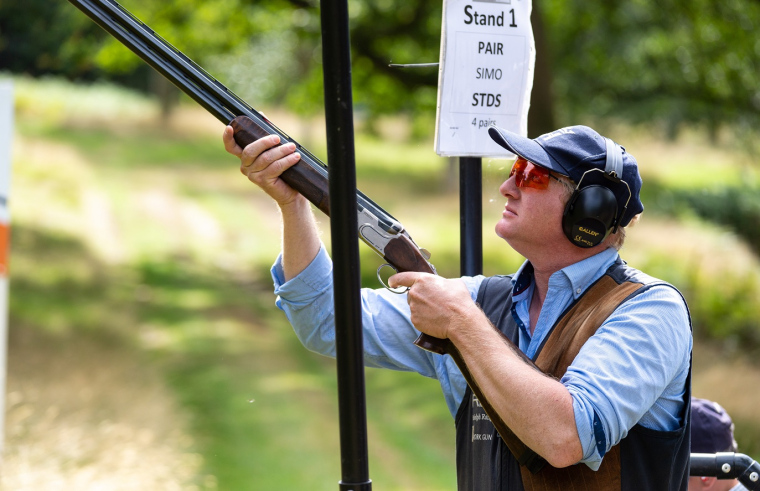 Richard Bunning shooting at the English Open ESP